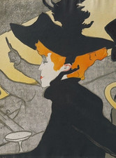 Henri TOULOUSE-LAUTREC lithographie lithograph Le Divan japonais Mourlot 1967