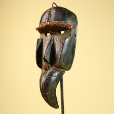 Masque Dan africain bois