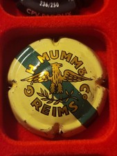 Capsule de Champagne Mumm Grand Aigle Barre Verte Rare