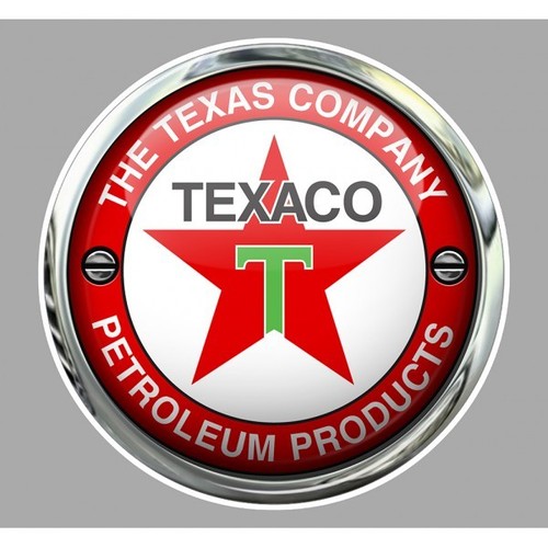 Texaco sticker vinyle laminé - sticker,
