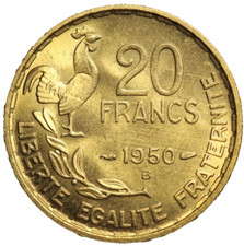 #12338 - 20 francs 1950 B