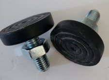 CANDY Lot de 2 pieds pour lave linge 12103DBBE/1-47