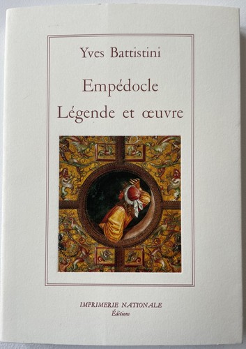 Yves battistini empédocle - yves, la