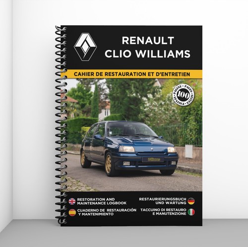 Renault clio williams cahier - clio,