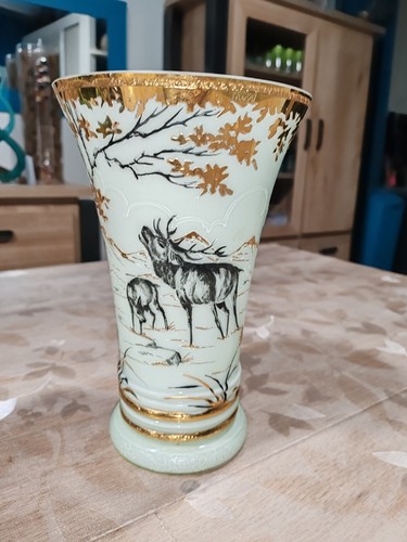 Rare ancien vase signé adat - rare,