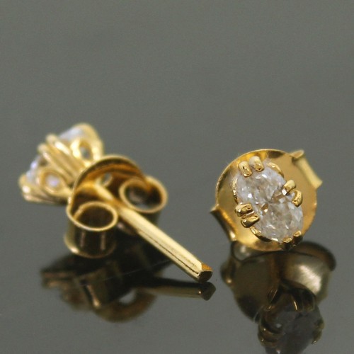 Boucles oreilles ovales vvs1 - ovales,