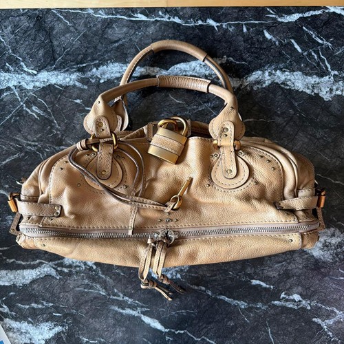 Sac bandoulière cuir chloe - sac,
