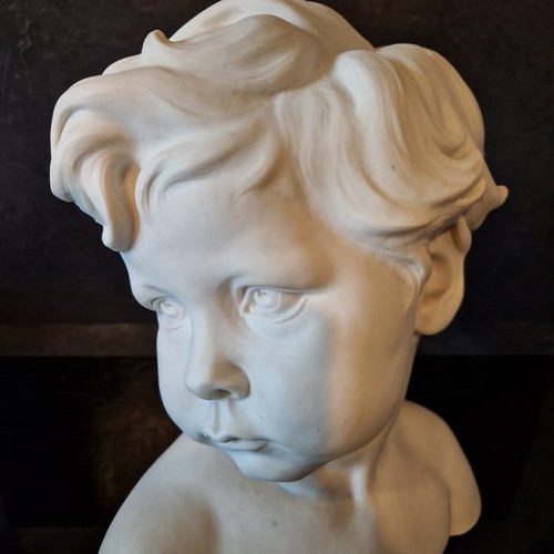 Dalou buste sèvres - buste, enfants