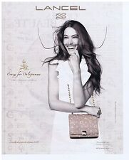 PUBLICITE ADVERTISING 114 2011 LANCEL le Daligramme créé par Dali pour Gala