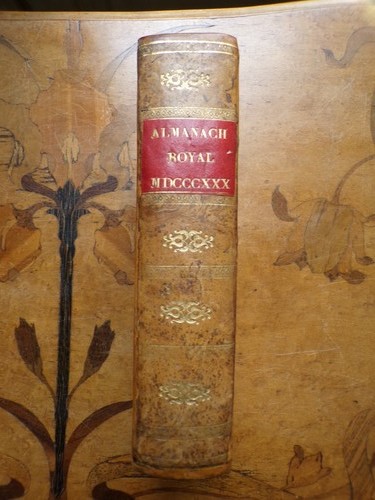 10283 almanach royal pour - almanach,