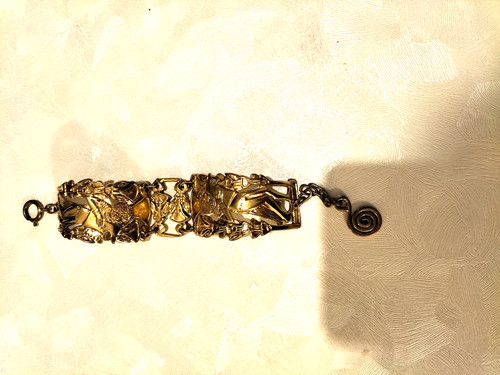 Bracelet bronze doré buffet - bronze,