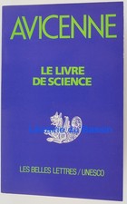 Le livre de science I Logique métaphysique II Science naturelle Avicenne 1986