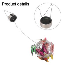 Suspension papillon solaire pour enrichir les espaces ext??rieurs avec charme