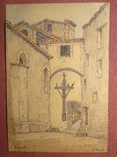 Ecole francaise xix - xix, dessin