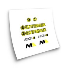 AUTOCOLLANTS STAR SAM® CADRE Commencal Meta 2 ADHÉSIFS STICKER FRAME DECALS BIKE