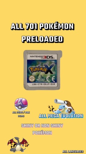Pokémon 3ds with - with, all