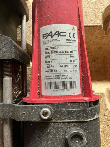 Moteur enterré faac pour - moteur,