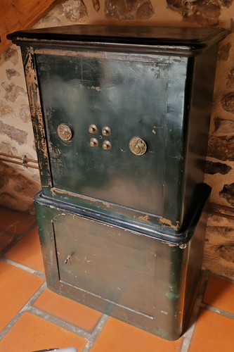 Coffre fort ancien bauche - coffre-fort,