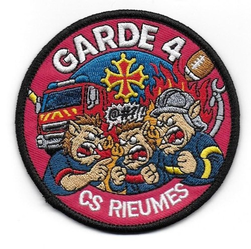 Ecusson france grade rieumes - france, 4
