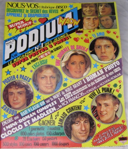 Magazine podium claude - magazine,