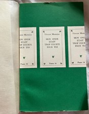 MONTEIRO Mon onde était trop courte pour toi - EO n°18/50 - RARE SEGHERS 1956