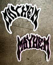 MAYHEM SURFBOARDS STICKER 2