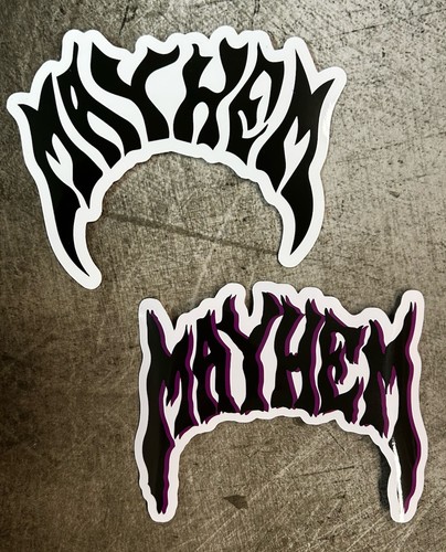 Mayhem surfboards sticker - mayhem, 2