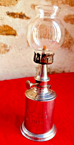 Lampe pigeon ancienne - , en