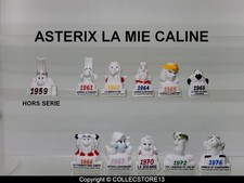 SERIE COMPLETE DE FEVES ASTERIX 60 ANS LA MIE CALINE AVEC HORS SERIE