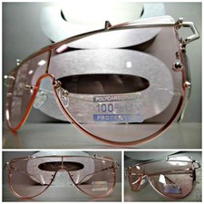 Neuf Espace Robot Futuriste Cyber Cyclopes Bouclier Fête Soleil Verres Rose Plat