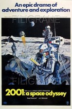 2001 A SPACE ODYSSEY FILM Rvfb - POSTER HQ 50x70cm d'une AFFICHE CINéMA