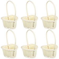  6pcs paniers tissés