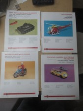 Lot de 4 Planches Joustra 1972
