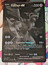 Carte pokémon zekrom - ex, bwr