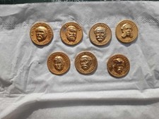 LOT DE 7 MEDAILLES JETONS 1970 TOTAL