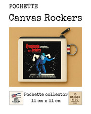Pochette Zaho de Sagazan Canvas Rocker 11x11 cm pop électro poétique
