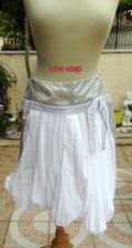 ONE STEP  belle  jupe  blanc
