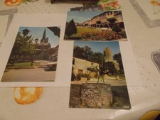 09 MIREPOIX ARIEGE 3 CARTES DIFFERENTES CLOCHER EGLISE  PUITS EGLISE DE VALS