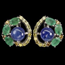 925 Argent Sterling Boucles