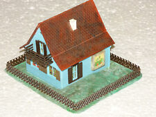 KIBRI VOLLMER FALLER   MAQUETTE MONTÉE D'UNE MAISON AVEC JARDIN CLOTURÉ H0