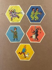 Tintin : 5 adhésifs "La vache