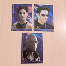 UR Foil The Matrix lot 3 cartes 2023 Trading Cards Morpheus Trinity Neo