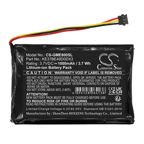 Batterie ion 7v - li-ion, 3,7v
