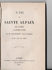 BOULET - VIE DE SAINTE ALPAIX