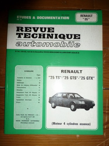 R25 gts gtx revue technique - r25,