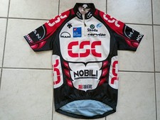 MAILLOT CYCLISTE VELO DESCENTE UCI CSC NOBILI SKODA TAILLE M/3 TBE