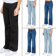 Femmes Jambe Large Jean Enzo