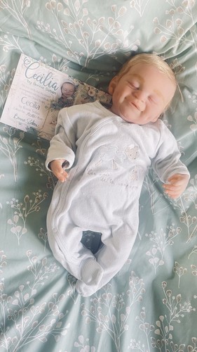 Reborn baby doll cécilia - reborn, "cécilia