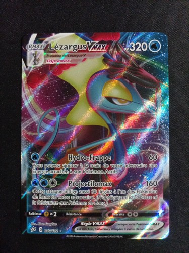 Carte pokémon lezargus vmax - carte,