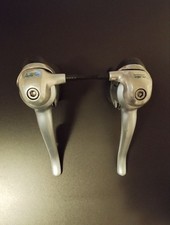 Shimano RSX ST-A410 STI 3x7 Speed Shifters Brifters rebuilt but still for parts